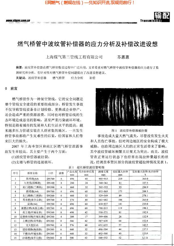燃氣橋管中波紋管補償器的應力分析及補償改進設想.png
