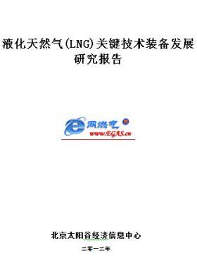 液化天然氣(LNG)關鍵技術裝備發展研究報告WORD版