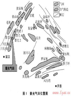 普光氣田埋藏溶孔特征及識別標志